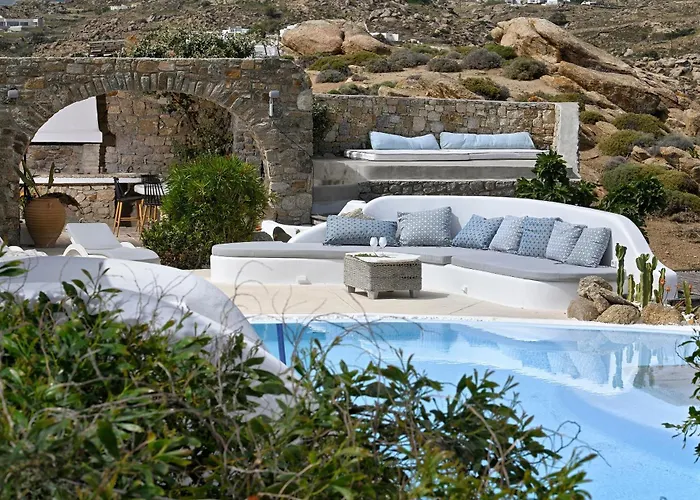 Villa Paraga Scorpios Area 2 7min Walk To By Calypso Sunset Paradise Beach (Mykonos)