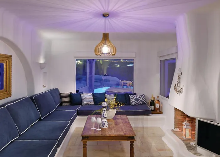 Villa Paraga Scorpios Area 2 7min Walk To By Calypso Sunset Paradise Beach (Mykonos)